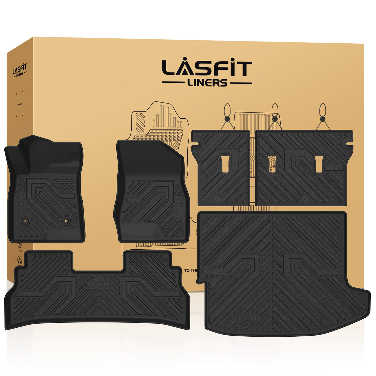 Fit for 2024-2026 Chevrolet Trax Floor Mats & Seatback & Cargo Mat