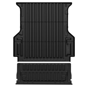 Fit for 2024-2026 Ford Ranger 5FT(59.6") Heavy Duty Bed Mat & Tailgate Mat