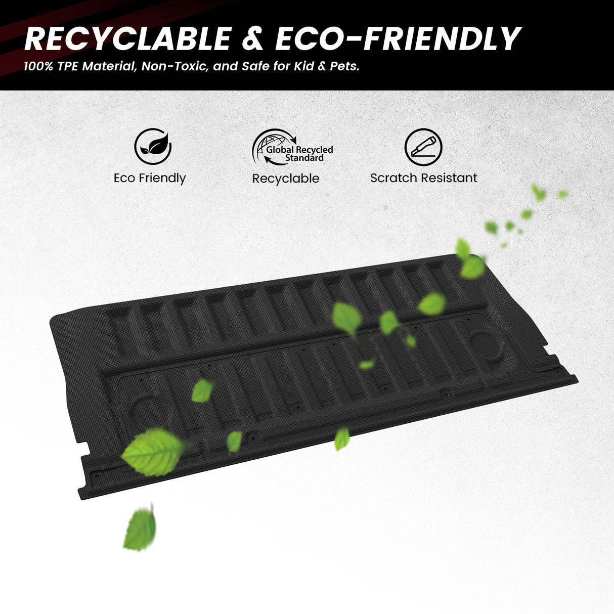 2024-2026 Ford Ranger Tailgate Mat TPE Material