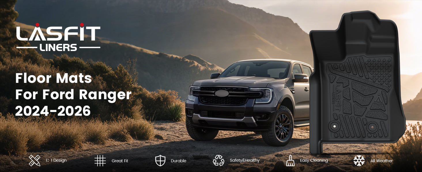 2024-2026 Ford Ranger Floor Mats