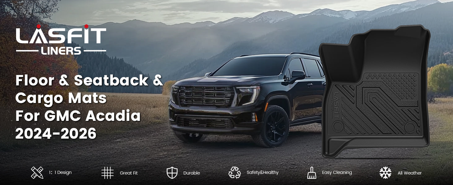 2024-2026 GMC Acadia Floor Mats