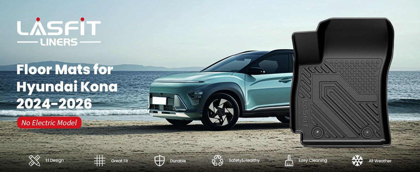 2024-2026 Hyundai Kona Floor Mats