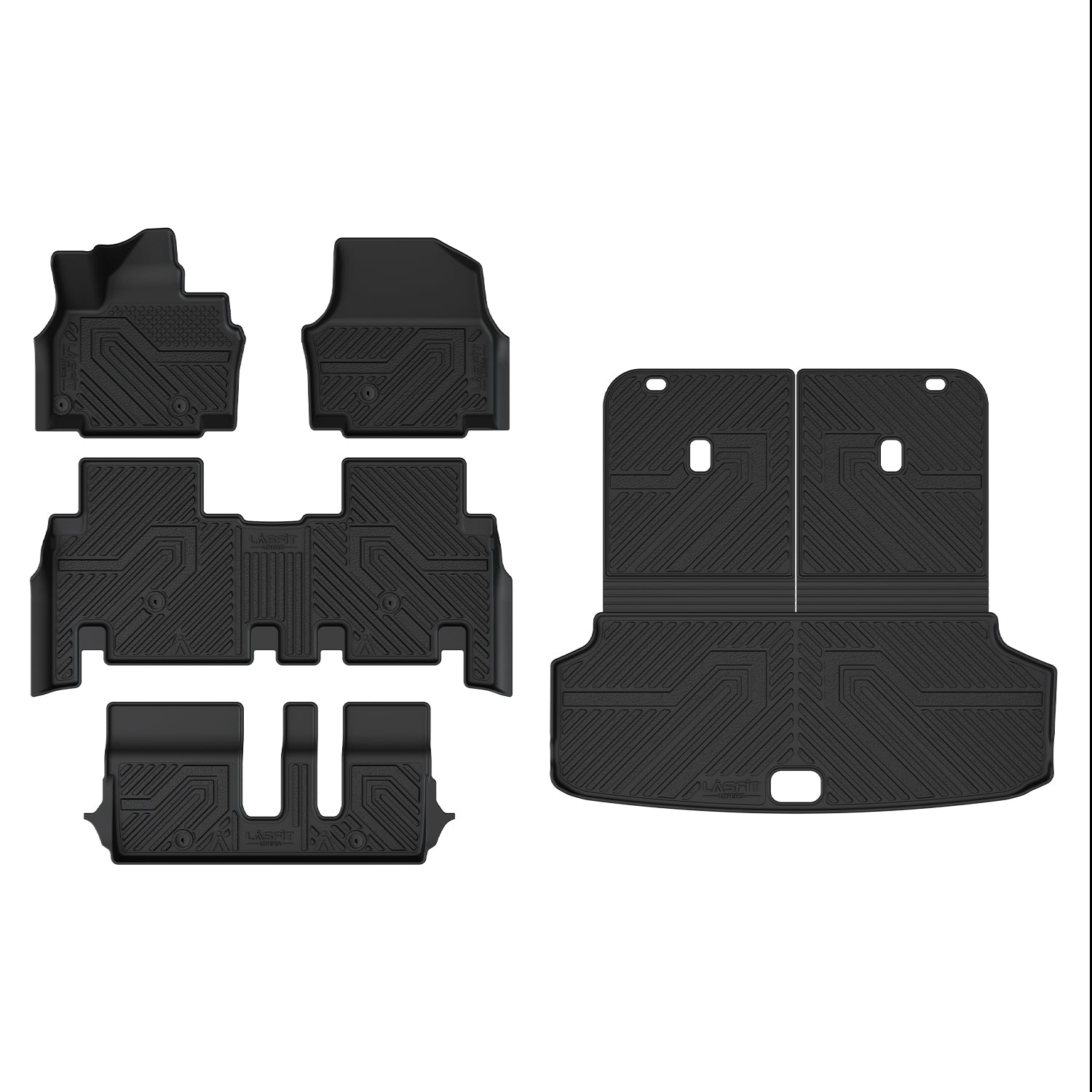 Kia EV9 Floor Mats & Cargo Mat- Custom Fit, All-Weather, Eco