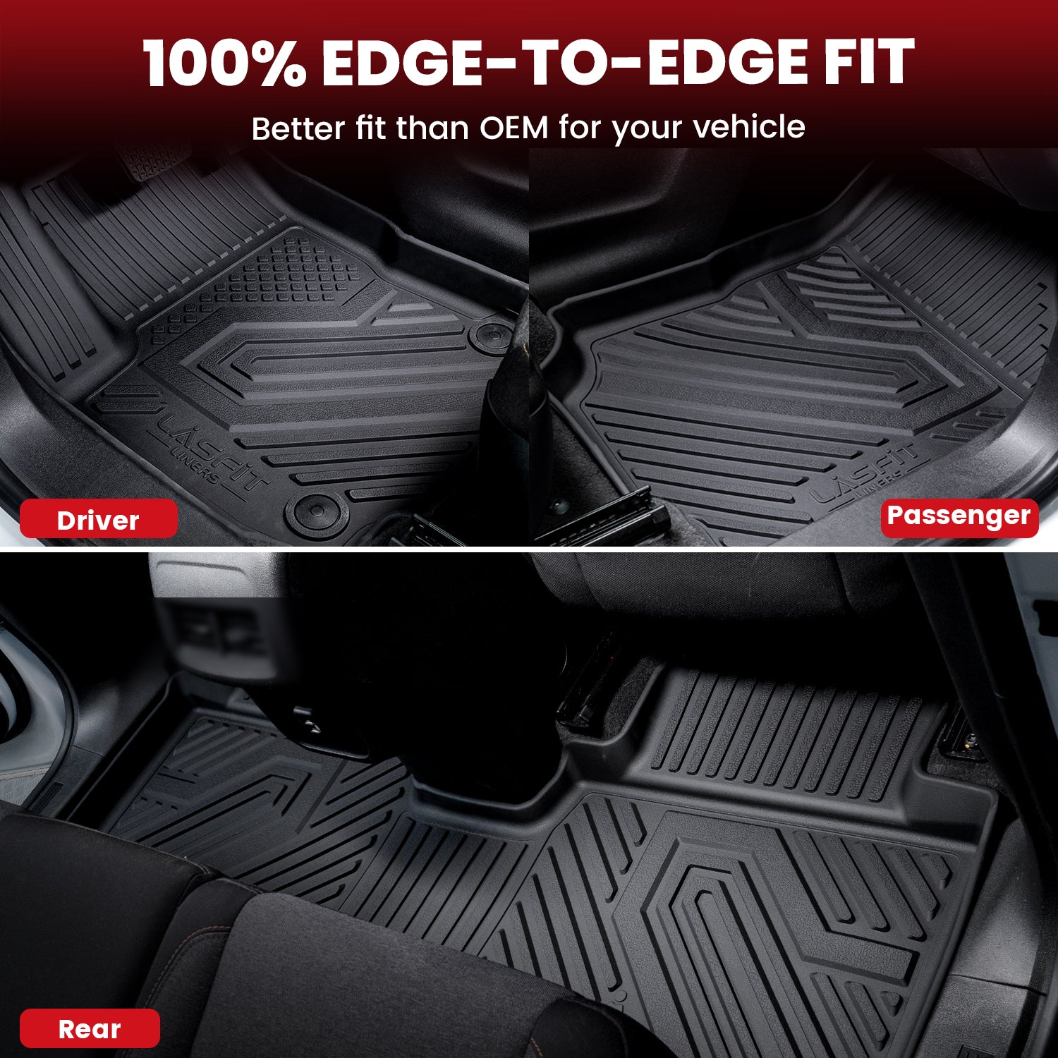 Fit for 2024-2026 Lexus GX550 Floor Mats, Fit 5-seater and With Cool B