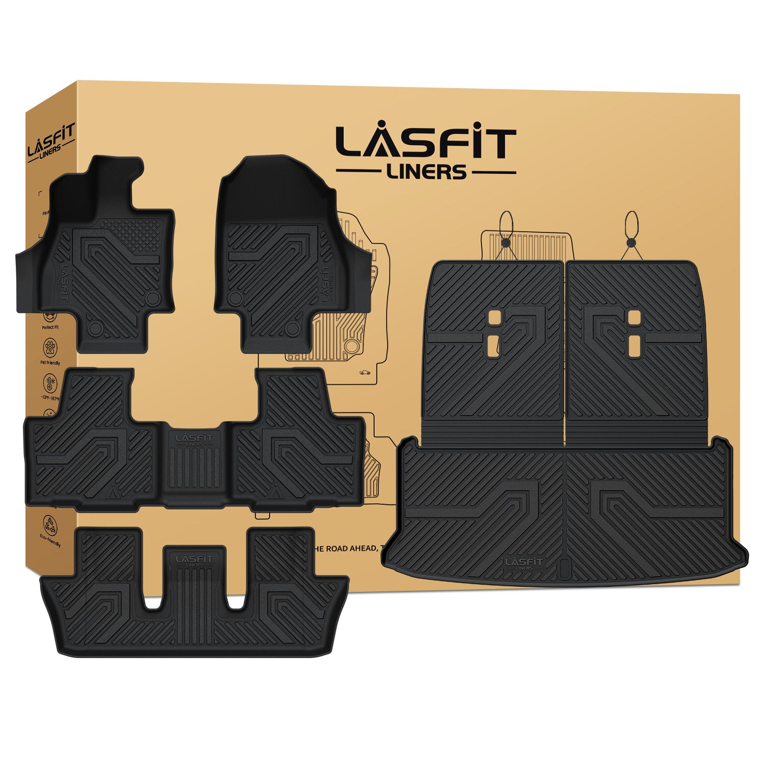 Fit for 2024-2026 Lexus TX Floor Mats