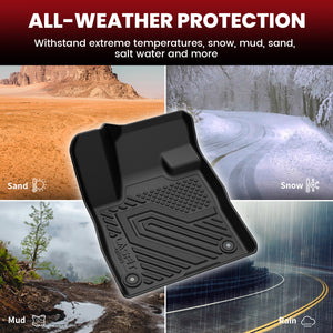 2024-2026 Lincoln Nautilus Custom Floor Mats All Weather Protection