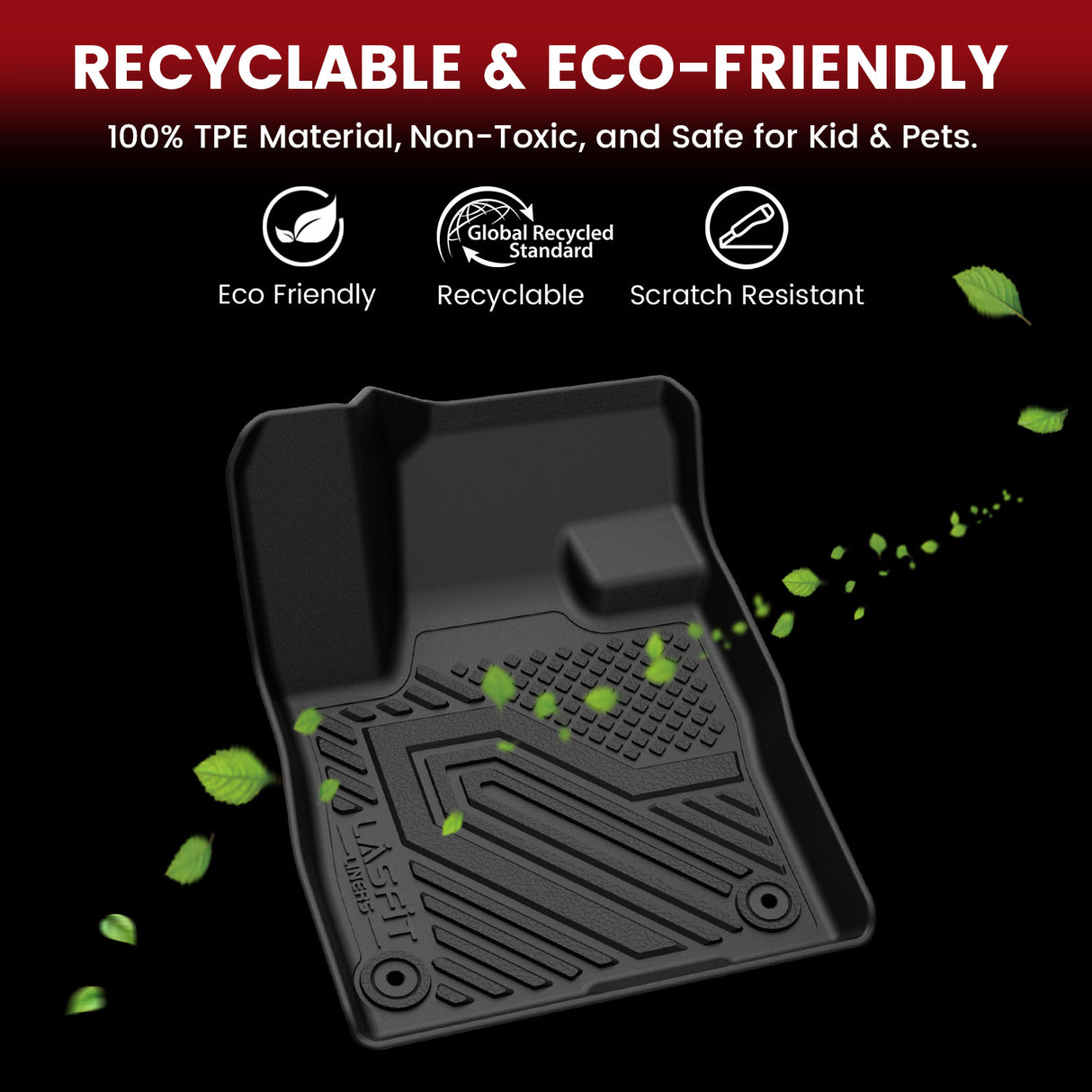 2024-2026 Lincoln Nautilus Custom Floor Mats TPE Material