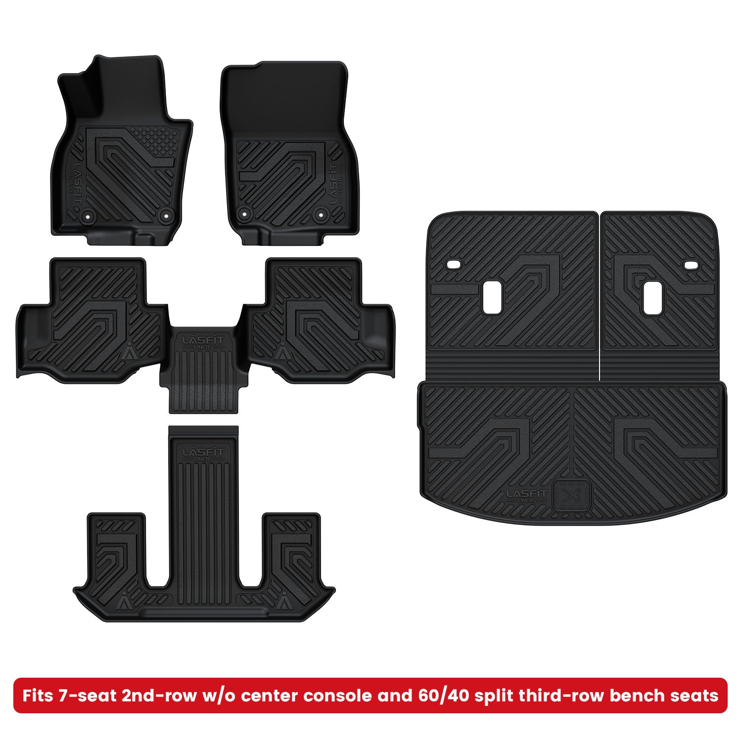 未使用WONDER Core Support Mat 付きM2 Mazda CX-90 Floor Mats & Cargo Mat- Custom Fit, All-Weather, Eco