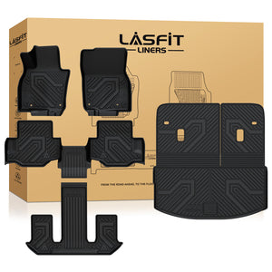 Fit for 2024-2026 Mazda CX-90 (Include CX-90 PHEV) Floor Mats & Cargo & Seatback Mats
