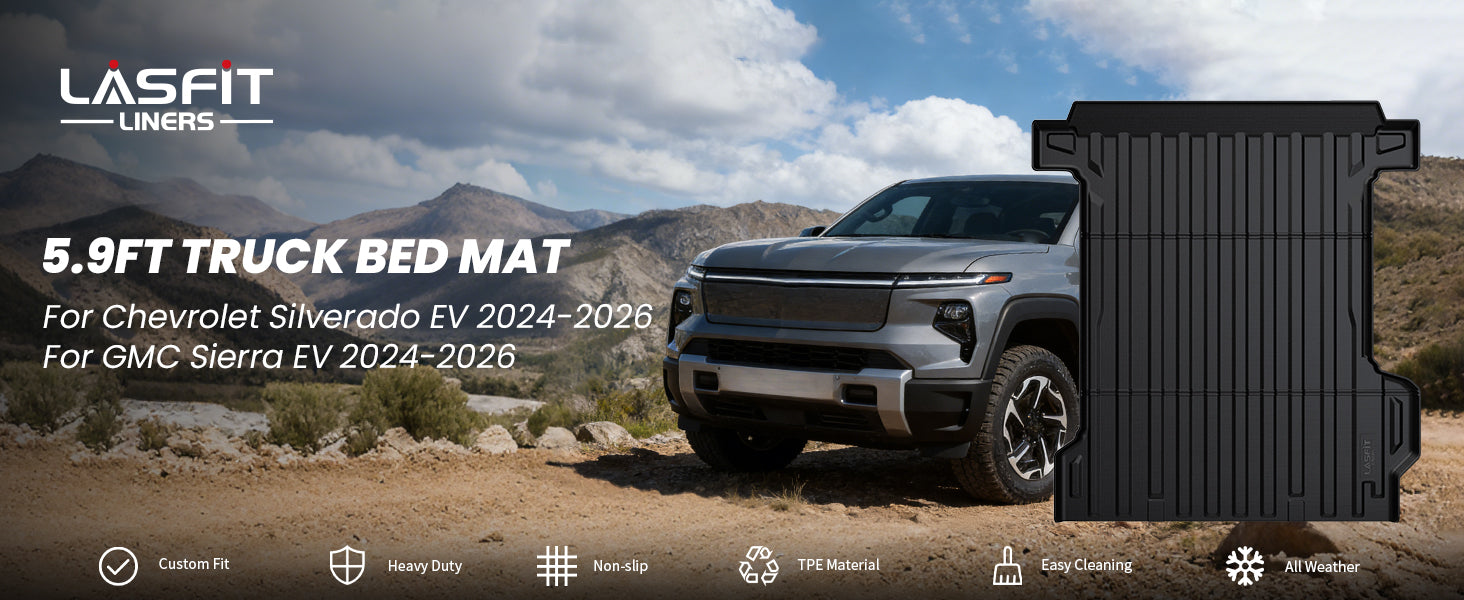 GMC Sierra EV bed mats