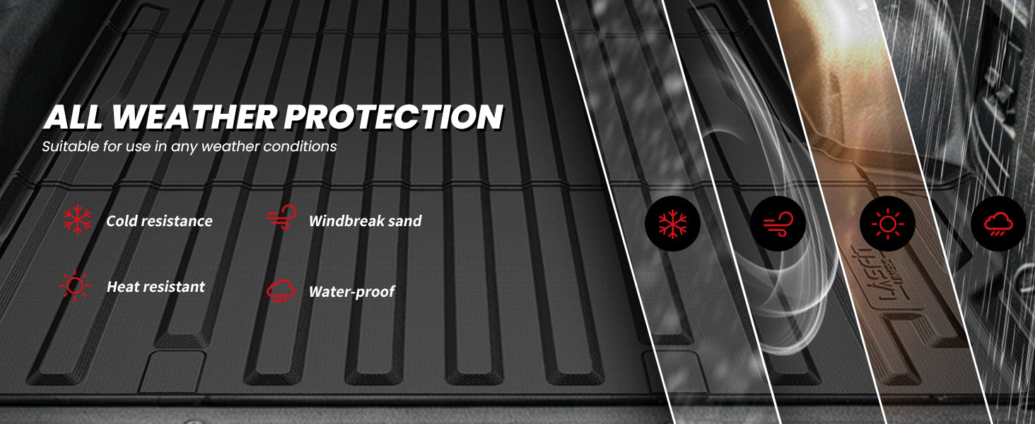 all-weather Silverado EV bed mat