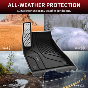 Fit for 2024-2026 Tesla Model 3 Highland Frunk or 1st Row & 2nd Row or Trunk Well or Cargo Mat