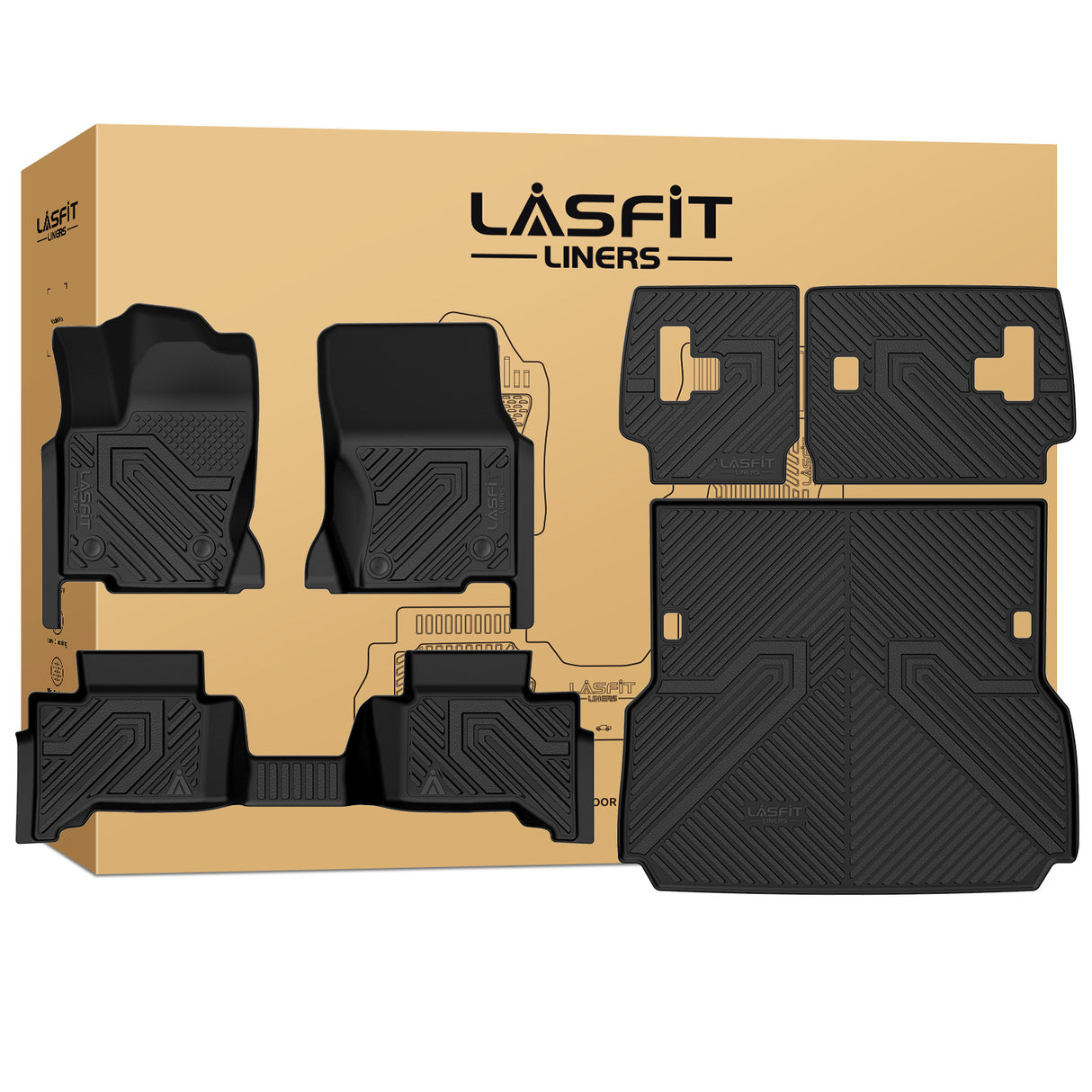 2024-2026 Toyota Land Cruiser Floor Mats