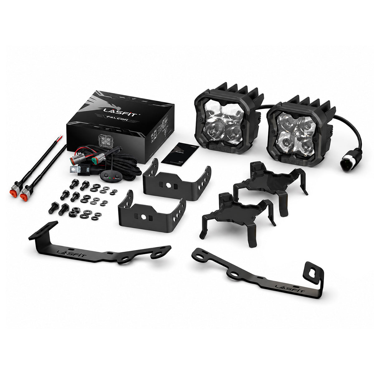 2024-2026 toyota tacoma 3 inch white spot ditch light package