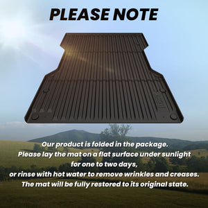 Fit for 2024-2026 Toyota Tacoma 5FT or 6FT Heavy Duty Truck Bed Mat or Tailgate Mat