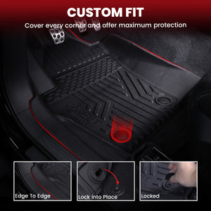 2024-2026 Toyota Tacoma Floor Mats Custom