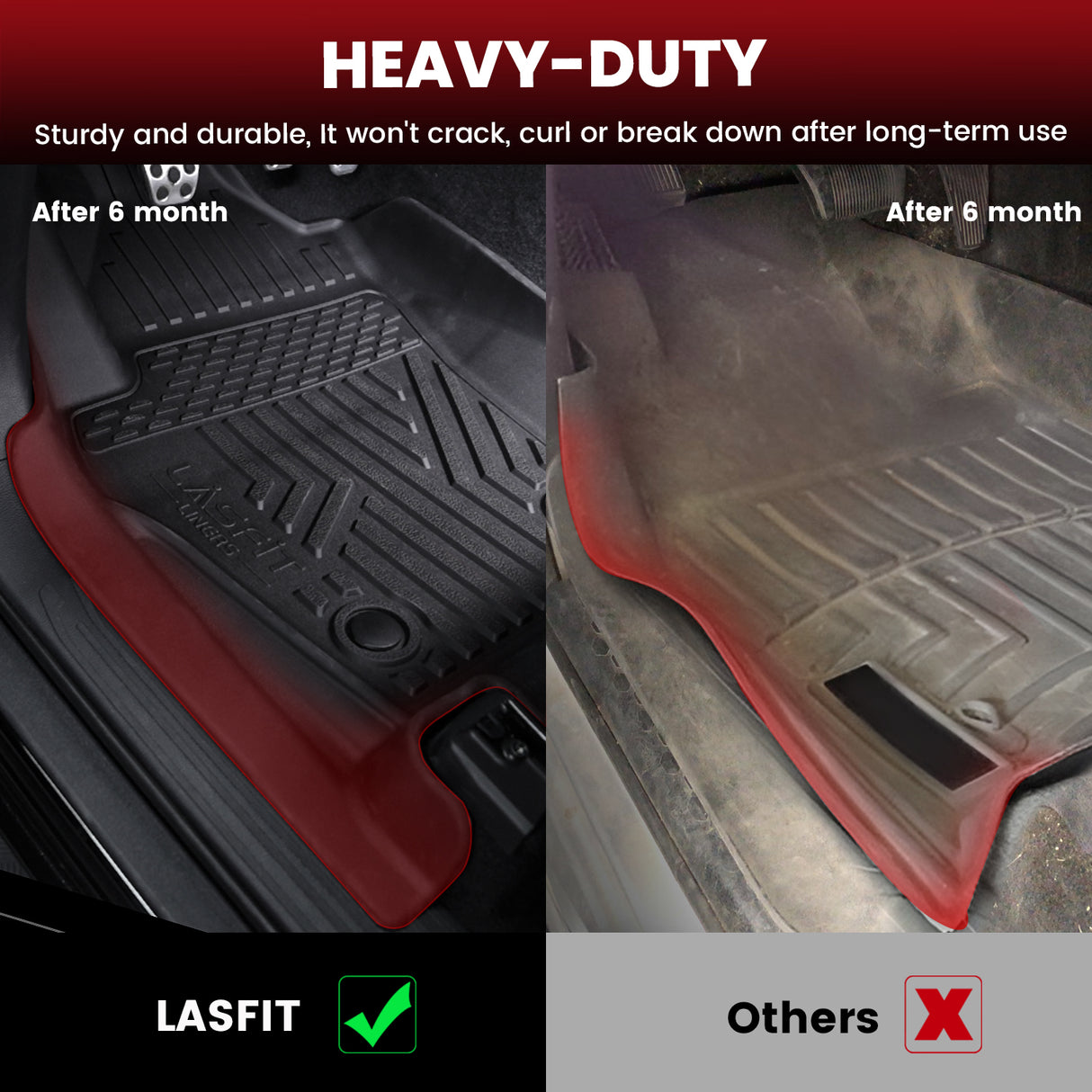 2024-2026 Toyota Tacoma Floor Mats Heavy