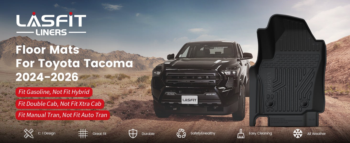 Toyota Tacoma 2025-2026 floor mats