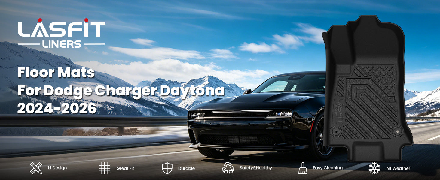 2024-2026 Dodge Charger Daytona Floor Mats