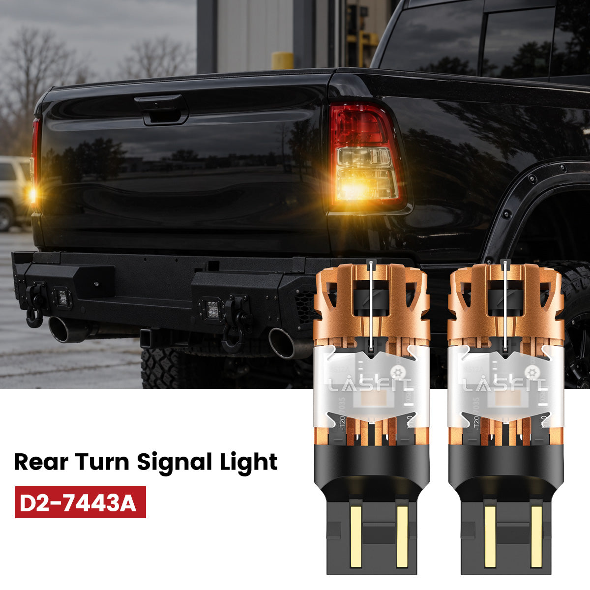2024 Ram 1500 7443 led rear turn signal light