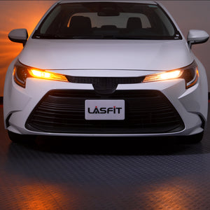 T3-7443D led bulbs for 2024 Toyota Corolla front turn signal lights