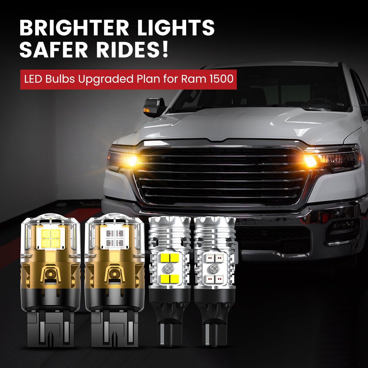 Lasfit LED Bulbs for 2026 Ram 1500