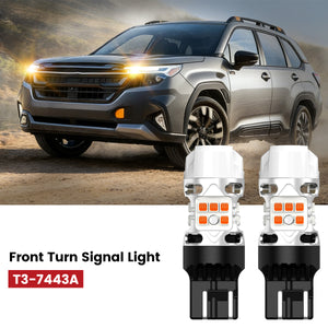Lasfit 7443 led front turn signal light fit for 2025-2026 Subaru Forester 