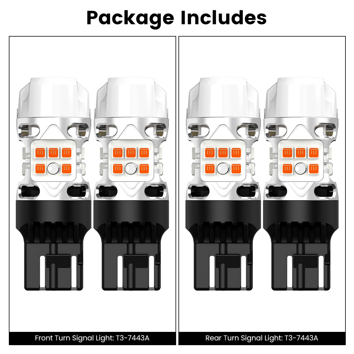 Lasfit combo package led bulbs for 2025-2026 Subaru Forester W/ LED Backup Lights