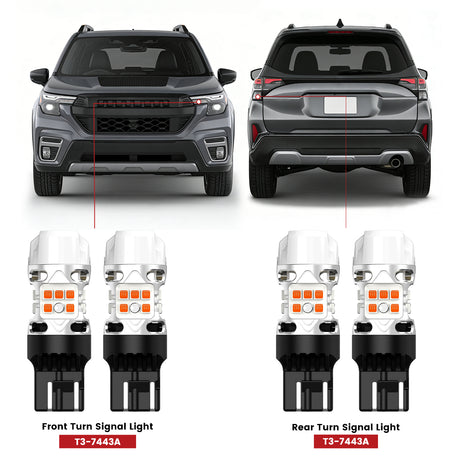 Lasfit led bulbs for 2025-2026 Subaru Forester