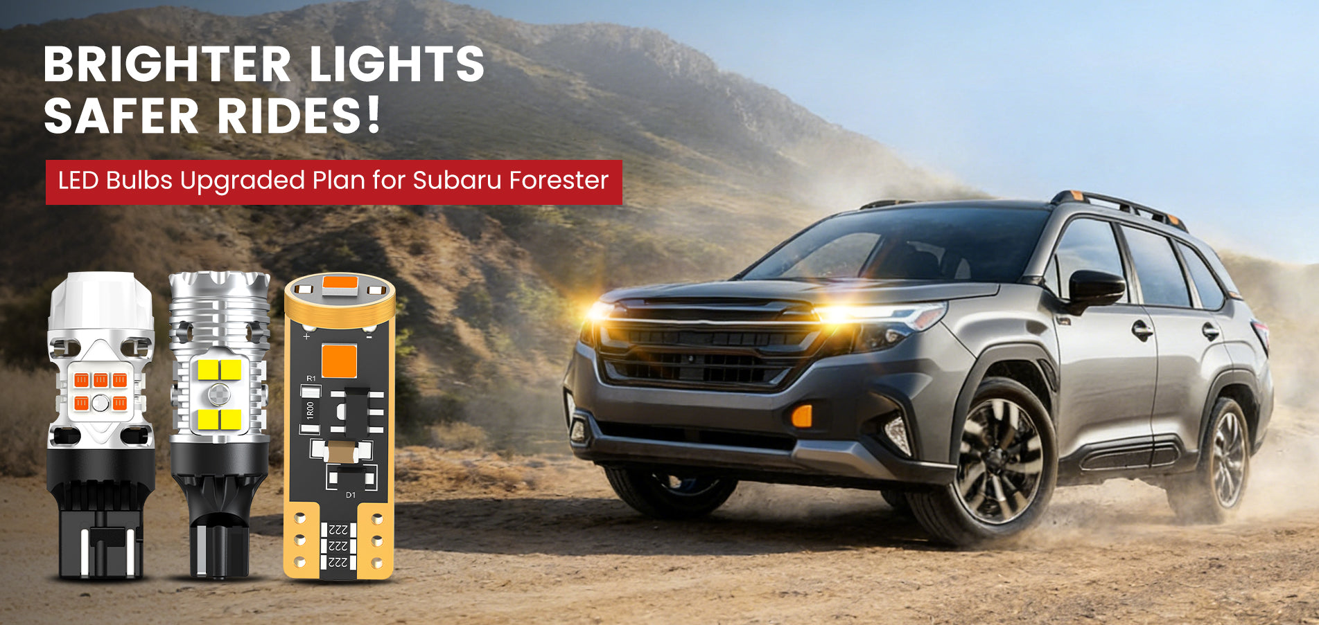 Lasfit LED Bulbs for 2025-2026 Subaru Forester
