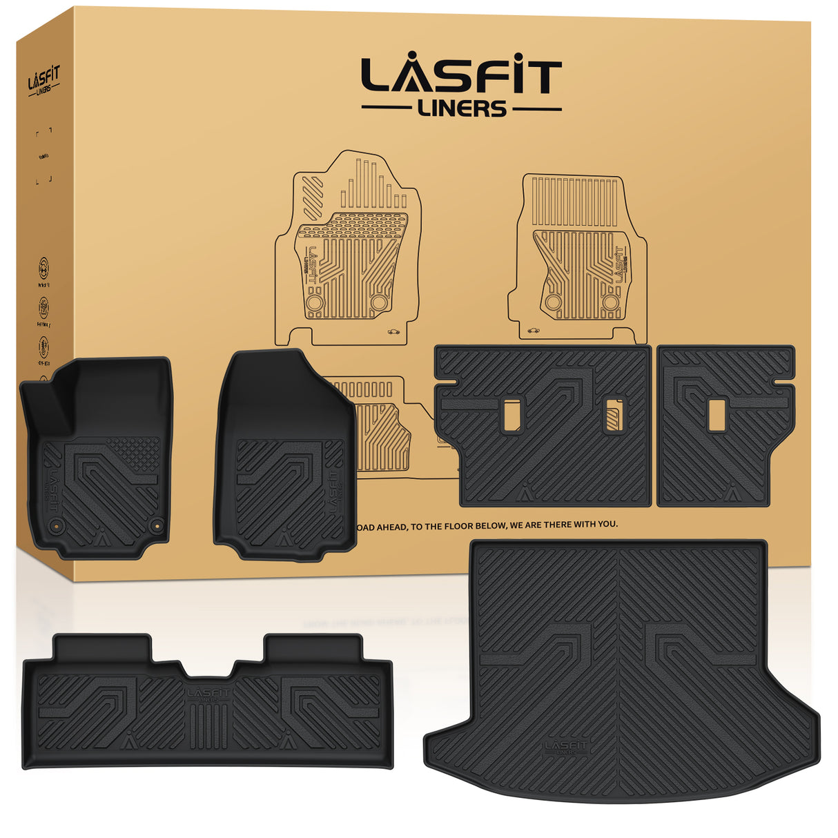 2025-2026 Chevrolet Equinox Floor Mats & Cargo Mat Package