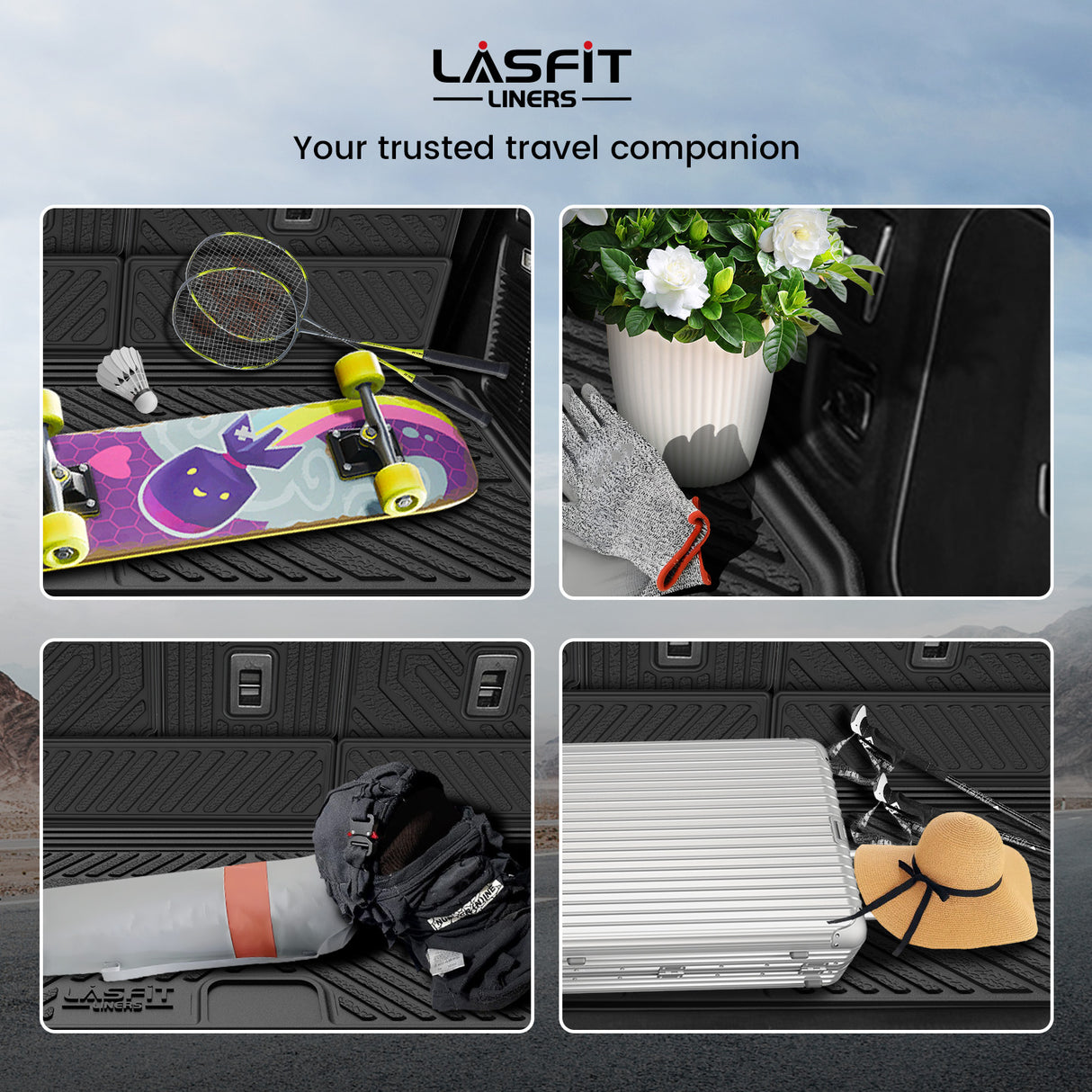 Fit for 2025-2026 Ford Expedition / Expedition Max Floor Mats or Seatback & Cargo Mats