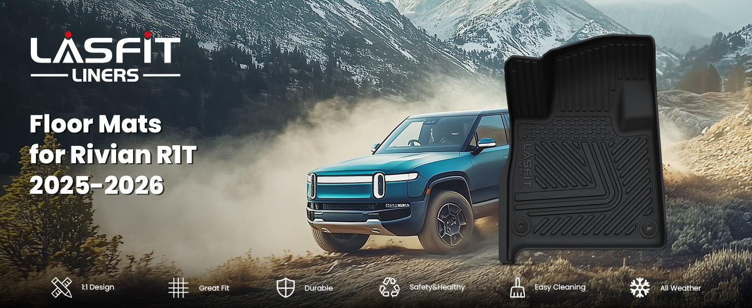 2025-2026 Rivian R1T floor mats