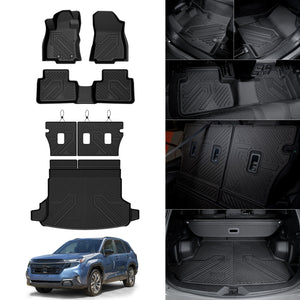 Fit for 2025-2026 Subaru Forester Gas Floor Mats or Cargo & Seatback Mats