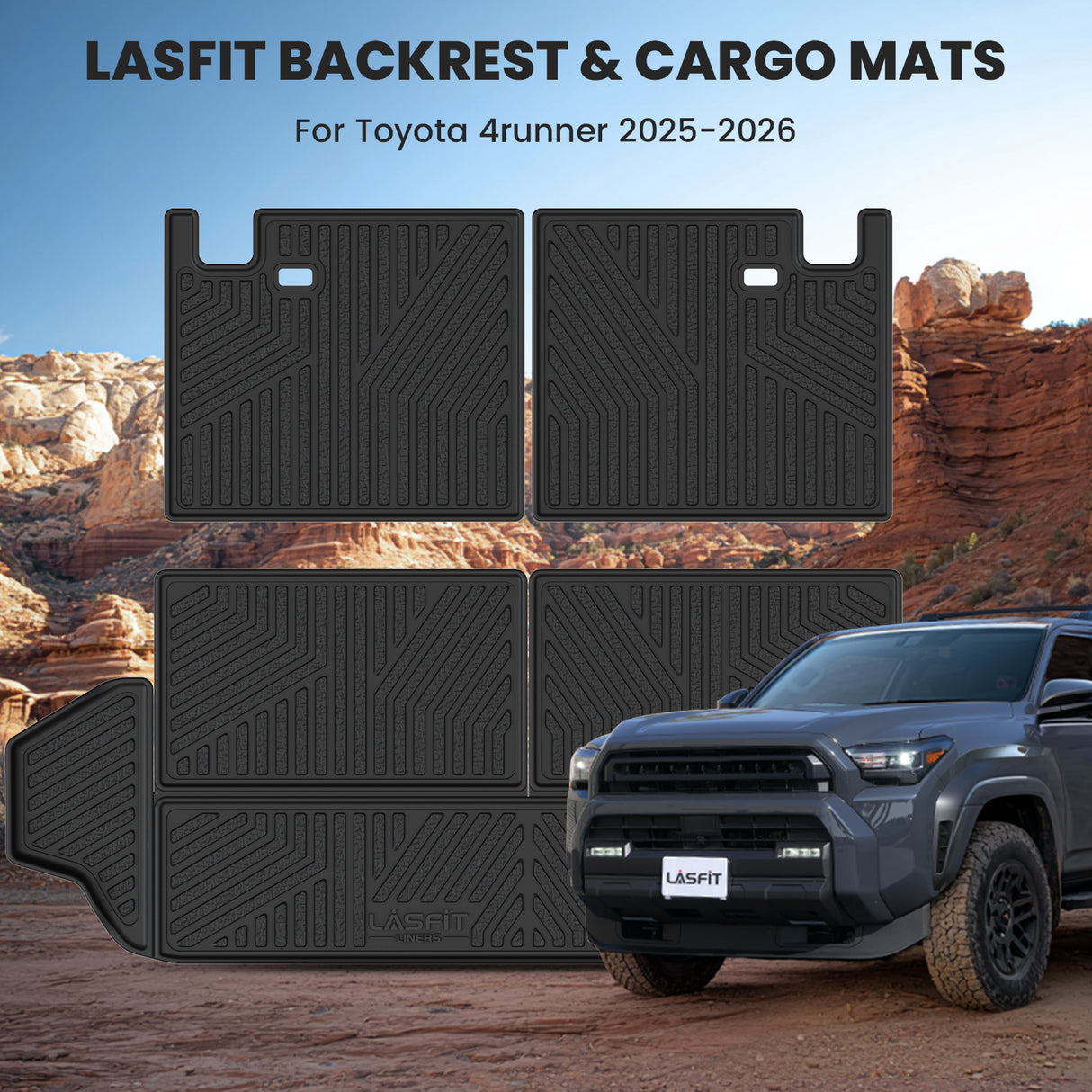 2025-2025 Toyota 4Runner Cargo Mats 
