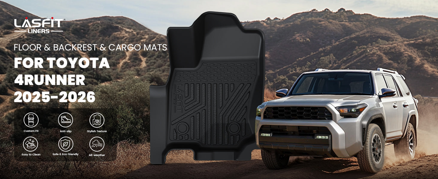 2025-2026 Toyota 4Runner floor mats
