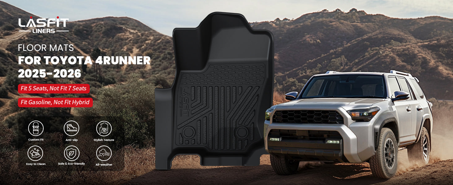 2025-2026 Toyota 4Runner floor mats