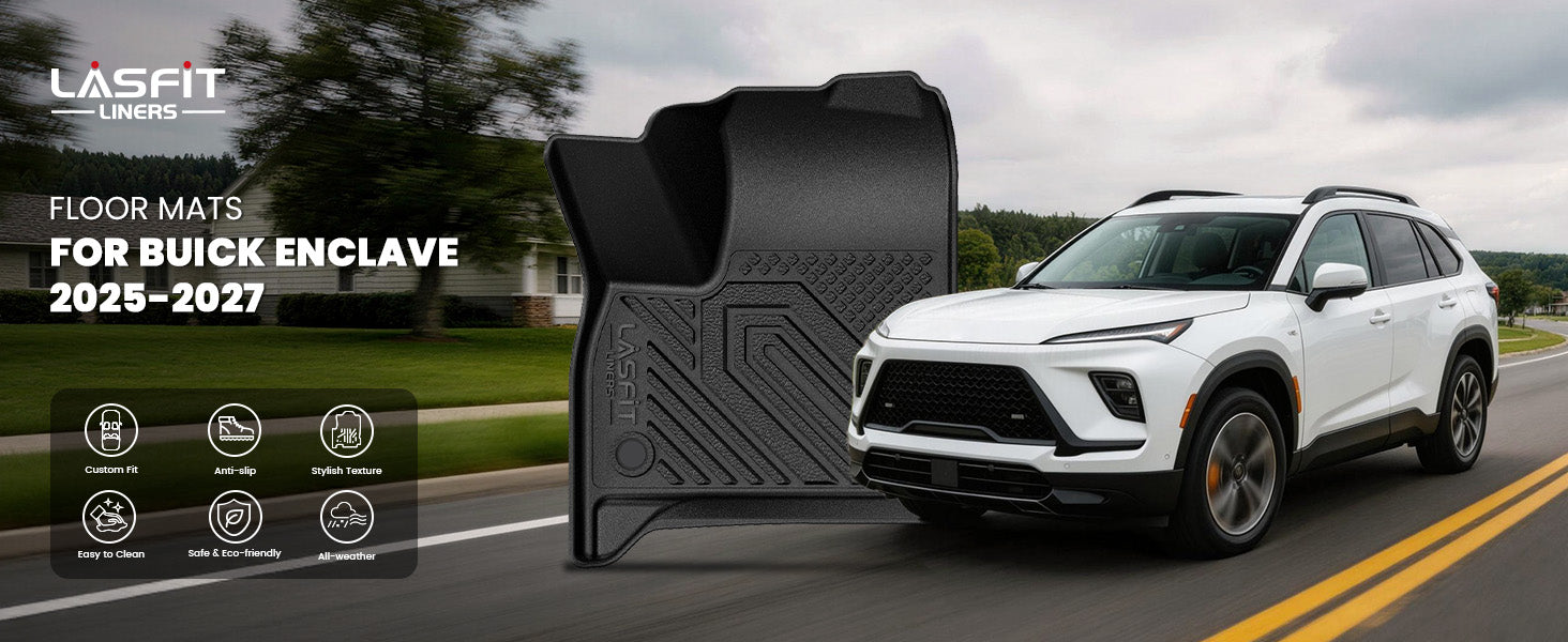 2025-2027 Buick Enclave Floor Mats / Cargo Mat / Seatback Mat
