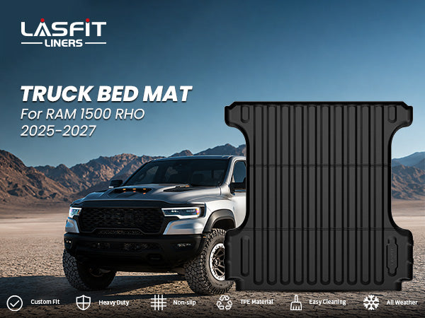 Ram 1500 Truck bed mat and tailgate mat