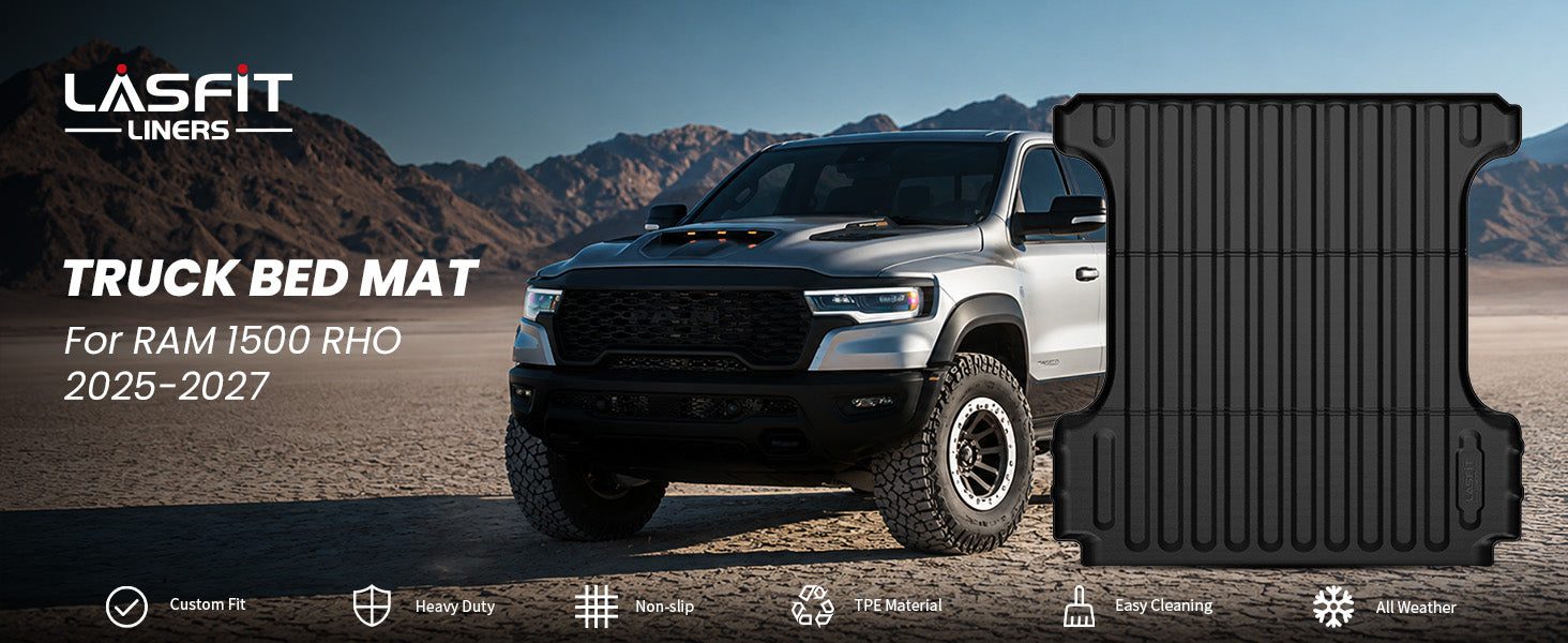 Ram 1500 bed mat and tailgate mat