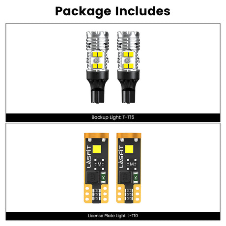 Lasfit combo package led bulbs for 2025 Kia K5