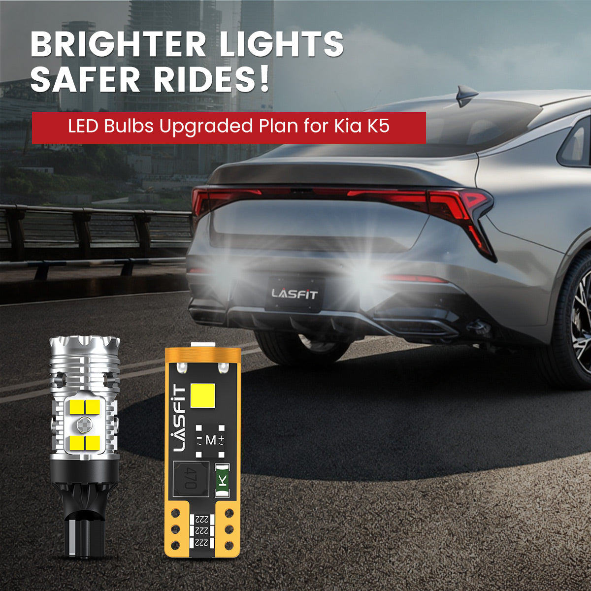 Lasfit LED Bulbs for 2025 Kia K5