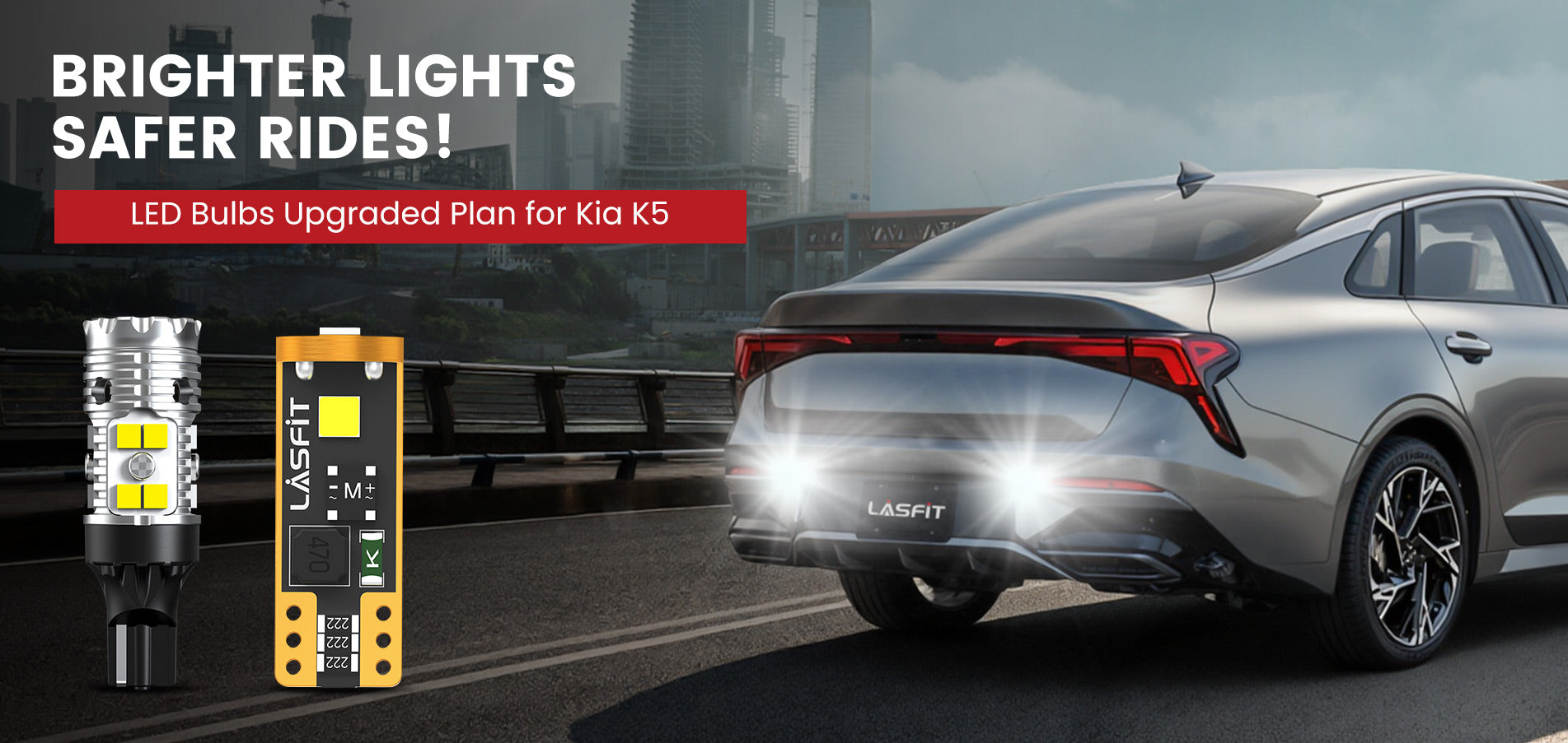 Lasfit LED Bulbs for 2025 Kia K5
