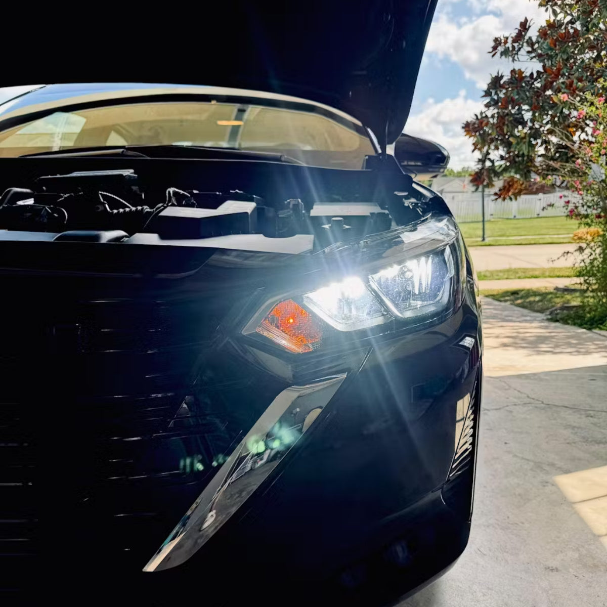 Lasfit led high beam for 2025 Nissan Sentra SV