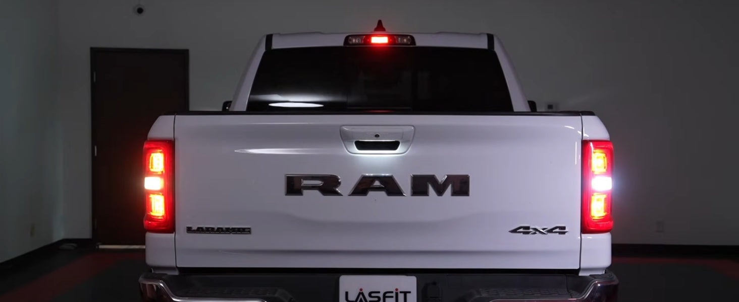 2025 Ram 1500 7443 backup lights brightness comparisons
