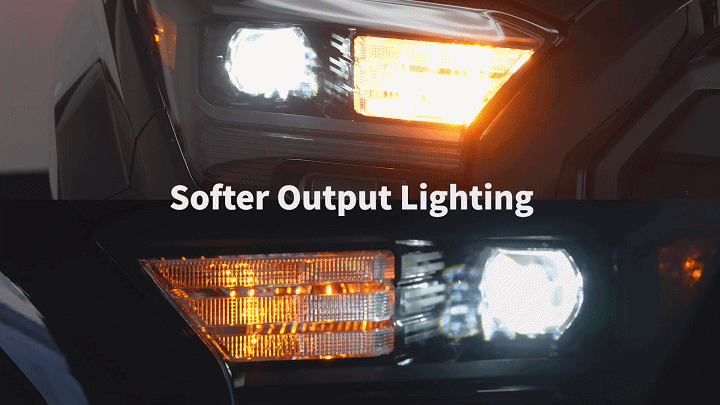 softer and brighter illumination for tacoma