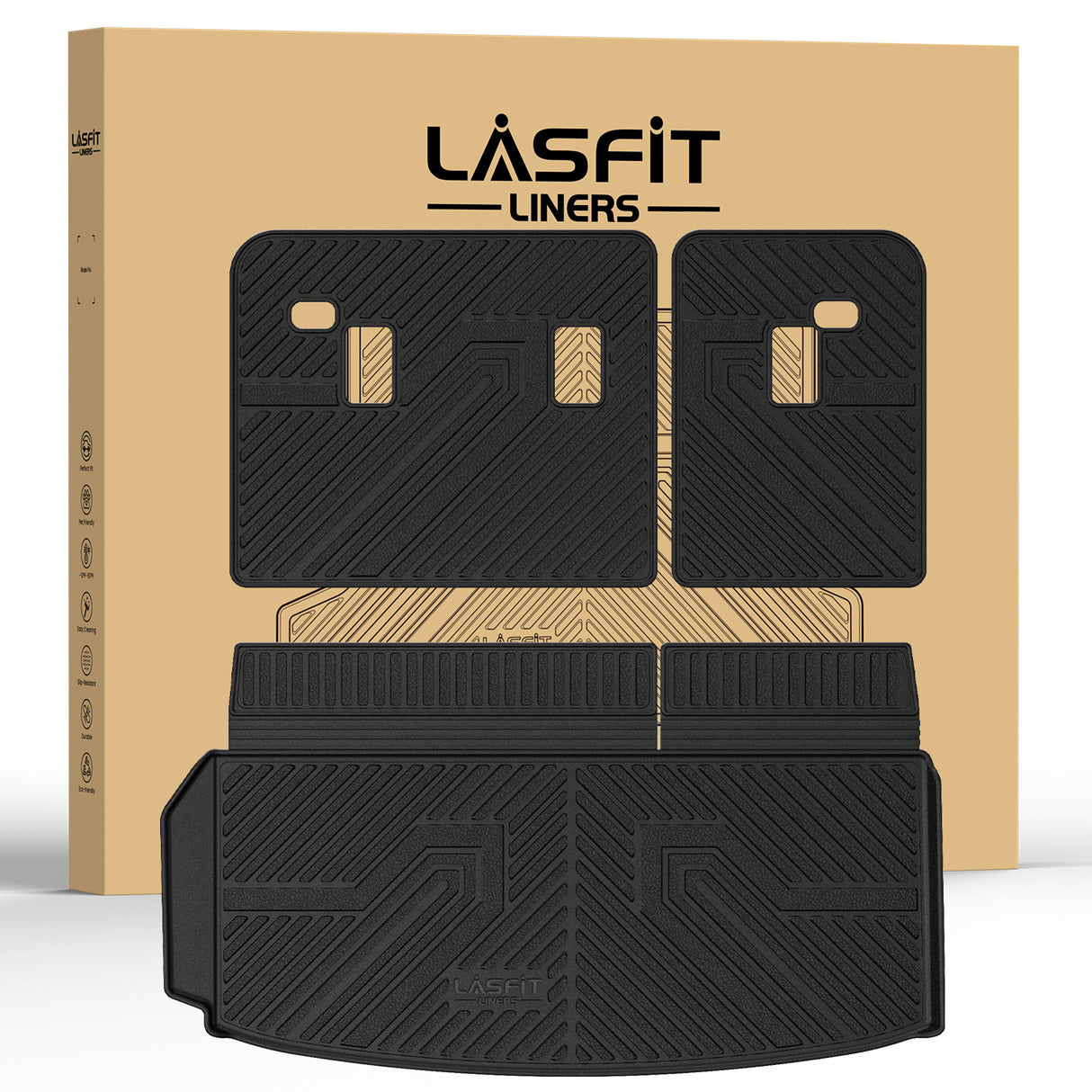 Fit for 2024-2025 Chevrolet Traverse Floor Mats / Cargo Mat / Seatback Mat