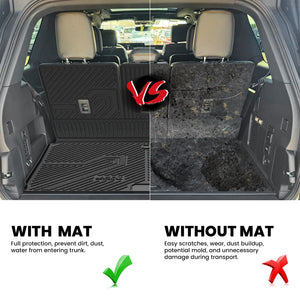 2025 Ford Expedition Max Cargo & Seatback Mats Compare