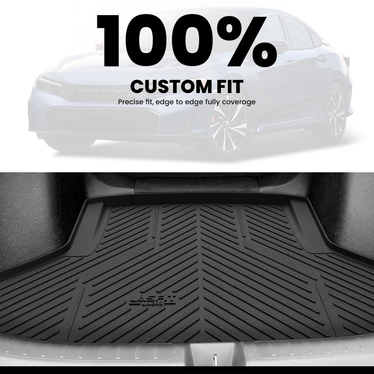 2025 Honda Civic Sedan Hybrid Cargo Mat Custom Fit