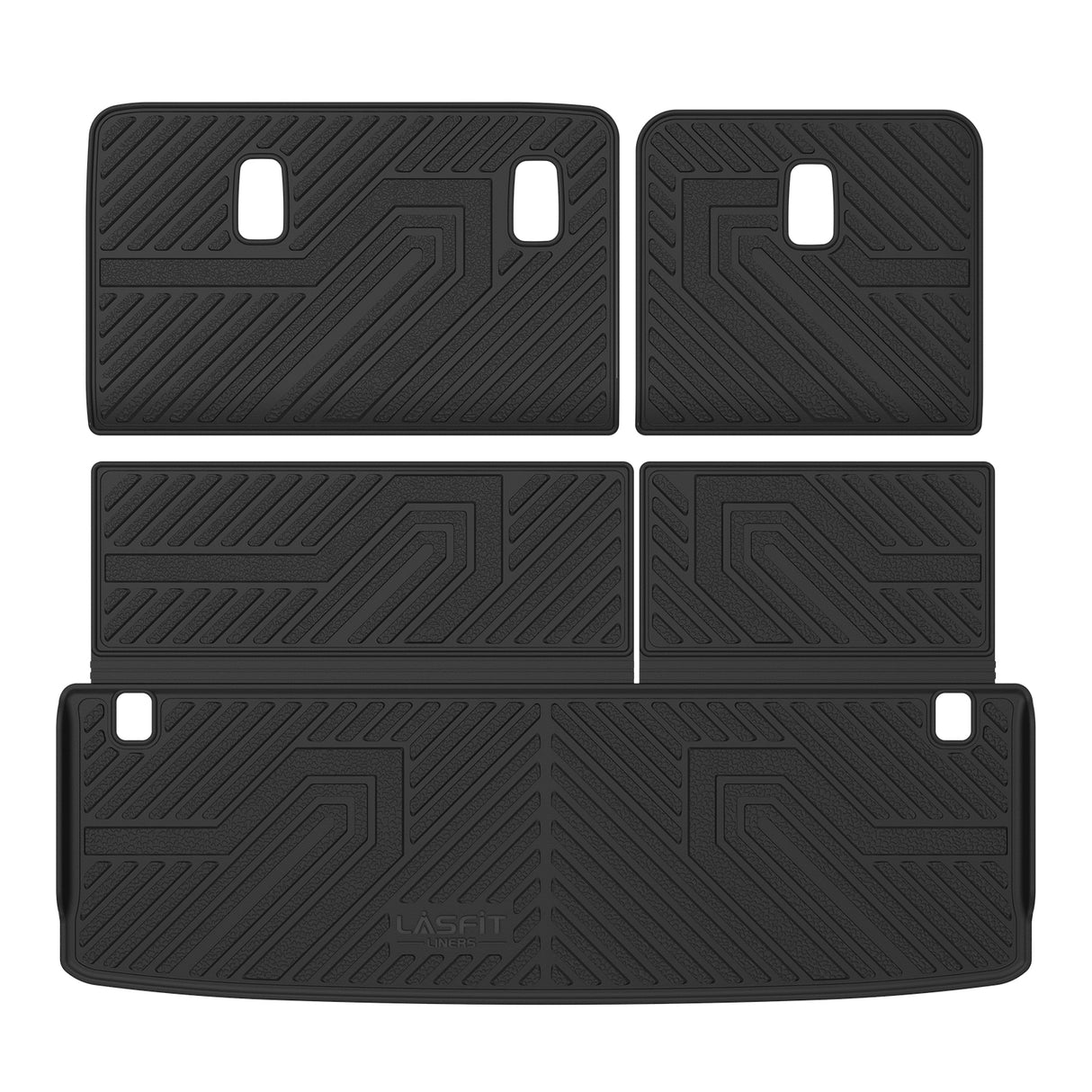 Fit for 2025 Nissan Armada TPE Floor Mats / Cargo Mat & Seatback Mats
